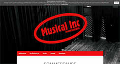 Desktop Screenshot of musicalinc.de