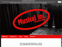 Tablet Screenshot of musicalinc.de